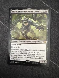 Shark Shredder, Killer Clone-0073- Teenage Mutant Ninja Turtles-MTG-NM/M - Image 1