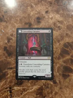 Concealing Curtains Innistrad: Crimson Vow Regular NM MTG - Image 1