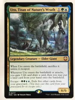 MTG Uro, Titan of Nature's Wrath Normal NM M3C M 277 - Image 1