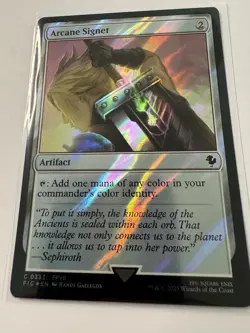 Arcane Signet (0333) (Surge Foil) ✅ Final Fantasy ✅ Magic The Gathering (mtg) - Image 1