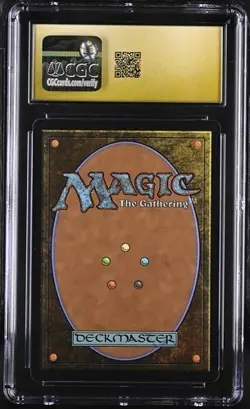 MTG Magic The Gathering Forest Aetherdrift CGC PRISTINE 10 1ST PLACE FOIL - Image 2