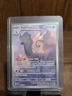 Aurorus 092/088 Illustration Rare Perfect Order Pokemon Pack Fresh Near Mint NM - Image 1