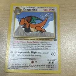 Pokemon TCG Dragonite 5 Promo Wizards Black Star Promos LP 1999 - Image 1