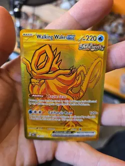 Pokemon TCG Walking Wake EX Prismatic Evolutions Gold Rare Card 178/131 - Image 2