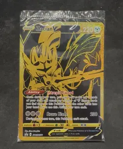 Pokemon Zamazenta V & Zacian V Foil Promo Cards SWSH107 SWSH108 Lot - Image 2