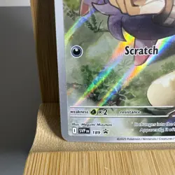 N’s Zorua 189 SV Promo Holo NM Pokemon TCG Scarlet & Violet Black Star Promo - Image 5