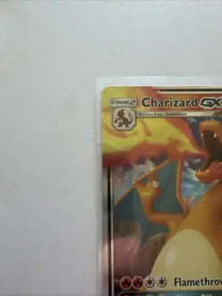 Pokemon Charizard GX Full Art Holo Ultra Rare TCG Card 9/68 - Image 4