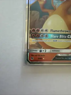 Pokemon Charizard GX Full Art Holo Ultra Rare TCG Card 9/68 - Image 5