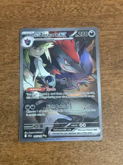 Pokemon TCG N's Zoroark Journey Together Full Art Card 185/159 Pack Fresh - Image 4