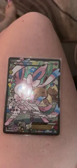 Pokemon Sylveon EX Full Art Ultra Rare RC32/RC32 Generations Radiant Collection - Image 3