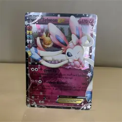 Pokemon Sylveon EX Full Art Holo Ultra Rare RC21-32 Generations - Image 1