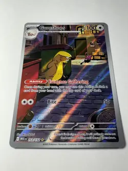 Pokemon: Gumshoos Illustration Rare IR Full Art Holo 153/132 Mega (Near Mint) - Image 2
