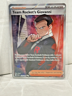 Team Rocket's Giovanni Ultra Rare SV10: Destined Rivals 225/182 NM - Pokemon TCG - Image 1