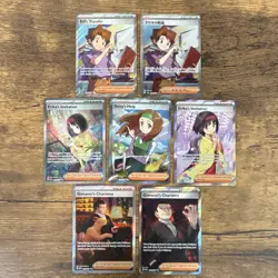 Pokemon TCG Scarlet & Violet Illustration Rares 7 Card lot All NM! - Image 1