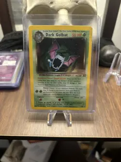 Pokemon Dark Golbat Holo Rare TCG Card 7/82 Unlimited - Image 1