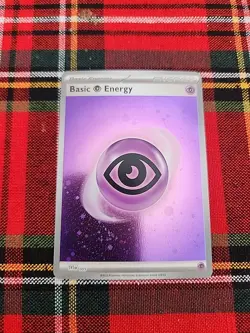 POKEMON TCG SVE EN SCARLET & VIOLET 151 COSMOS HOLO #005 BASIC PSYCHIC ENERGY - Image 1