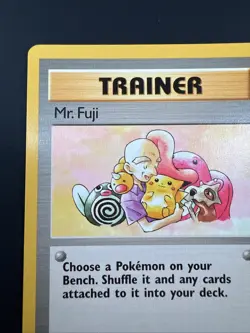 Mr. Fuji 58/62 1st Edition Regular Non Holo WoTC Pokemon Fossil Set NP English - Image 2