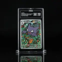 2025 POKEMON MEGA GENGAR EX MEGA BATTLE DECK PROMO #027 HAUNTER TAG 10 - Image 2