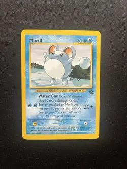 2000 Pokemon Wizards of the Coast Black Star Promos #29 Marill (Neo Genesis) - Image 1