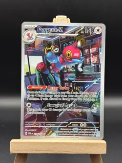 Pokemon Cards Porygon-Z 214/182 Paradox Rift Illustration Rare NM 214/182 - Image 1