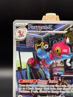 Pokemon Cards Porygon-Z 214/182 Paradox Rift Illustration Rare NM 214/182 - Image 3