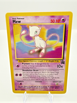 Pokemon TCG Mew WoTC Black Star Promo #8 Regular NON holo NM/LP+ - Image 1