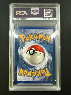 Pokemon Fossil Lapras 1st Edition Holo Rare 10/62 PSA 7 - Image 2