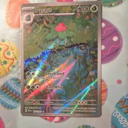 Pokemon TCG Ivysaur Illustration Rare Holo 167/165 Scarlet & Violet 151 100 HP - Image 1