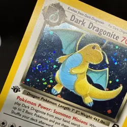 Pokemon Dark Dragonite 1st Edition 5/82 Holo Team Rocket Set - NM/LP w/ Swirl 💫 - Image 5