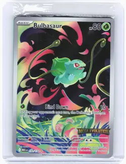 2025 Pokemon—Bulbasaur (Stamped) #133/132 (MCAP)—Illustration Rare Foil [Sealed] - Image 1