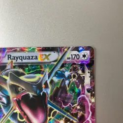 Rayquaza EX XY69 Holo Basic 170 HP Pokemon Card XY Set Dragon 2014 - Image 3