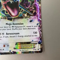 Rayquaza EX XY69 Holo Basic 170 HP Pokemon Card XY Set Dragon 2014 - Image 4