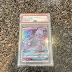 Pokemon Mewtwo GX 31/68 Hidden Fates Ultra Rare Holo PSA 10 HP/180 - Image 1