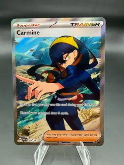 Carmine 204/167 SV06: Twilight Masquerade Full Art Rare Pokemon TCG NM/M - Image 1