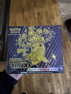Pokemon TCG Scarlet & Violet Surging Sparks Elite Trainer Box - Image 1