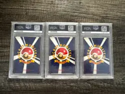 Pokemon Japanese CD Promo Set Charizard Blastoise Venusaur PSA 6 Sequential - Image 2