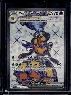 2023 Pokemon SV Obsidian Flames - OBF EN Vespiquen ex #212/197 - Image 1