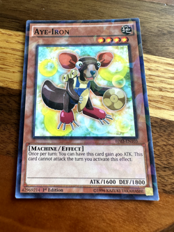 Aye-Iron BP03-EN103 1st Edition Shatterfoil Rare LP + BONUS - Image 1