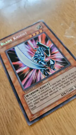 Heavily Played Limited Edition Blade Knight CT1-EN002 Secret Rare YuGiOh - Image 1