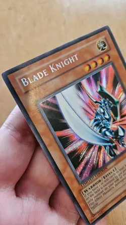 Heavily Played Limited Edition Blade Knight CT1-EN002 Secret Rare YuGiOh - Image 4