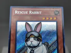 YuGiOh Rescue Rabbit PHSW-EN037 1st Edition Secret Rare LP - Image 3