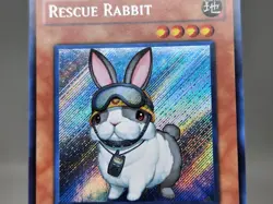 YuGiOh Rescue Rabbit PHSW-EN037 1st Edition Secret Rare LP - Image 4