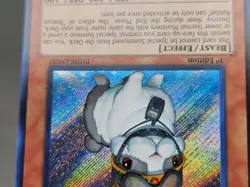 YuGiOh Rescue Rabbit PHSW-EN037 1st Edition Secret Rare LP - Image 5