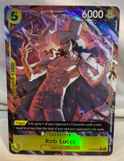 One Piece Rob Lucci Starter Deck 29 Egghead Promo ST29-013 Alternate Art Promo - Image 1