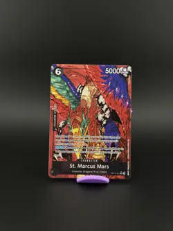 One Piece St.Marcus Mars (Alternate Art) OP13-091 Carrying On His Will NM - Image 1