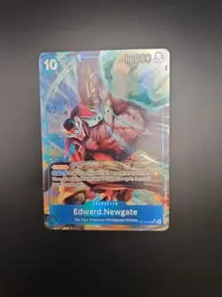 Edward.Newgate (Alternate Art) OP13-042 Carrying On His Will Foil One Piece TCG - Image 1