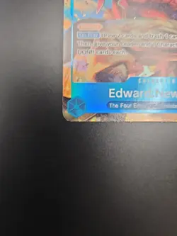 Edward.Newgate (Alternate Art) OP13-042 Carrying On His Will Foil One Piece TCG - Image 2