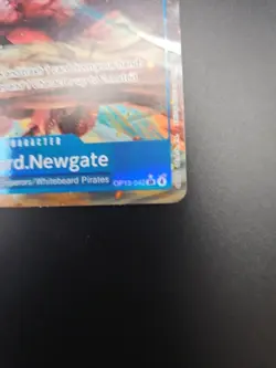 Edward.Newgate (Alternate Art) OP13-042 Carrying On His Will Foil One Piece TCG - Image 3