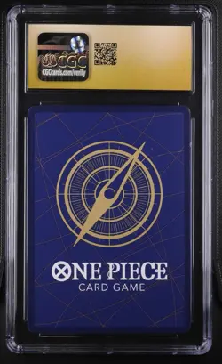 One Piece Monkey D. Luffy Alt Art OP13-118 Carrying On His Will CGC PRISTINE 10 - Image 2