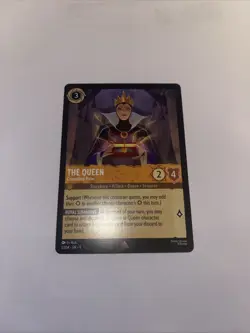 The Queen Conceited Ruler 1/204 Disney Lorcana Fabled Rare NM - Image 1